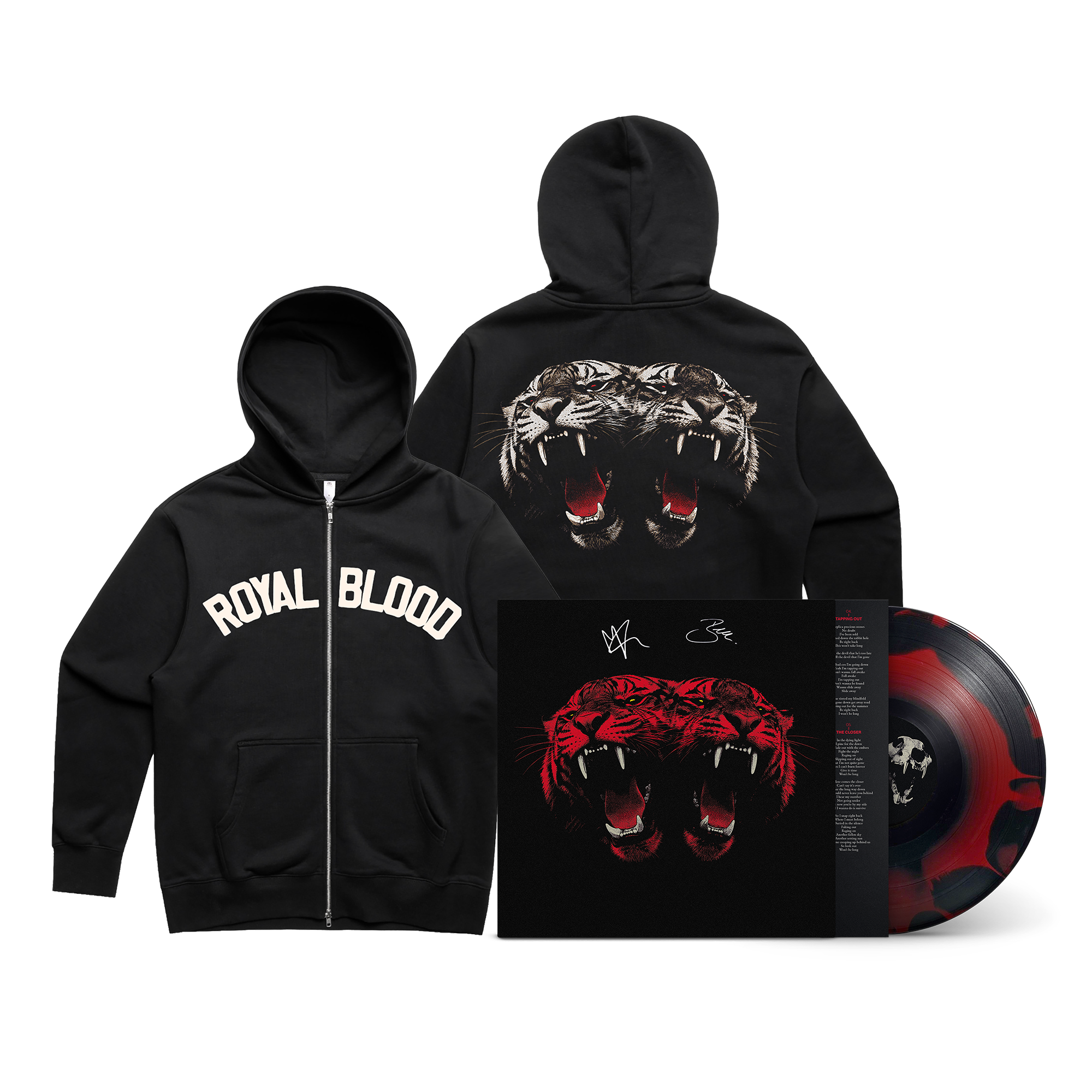 Dead Company | Zip Up Hoodie + Signed Deluxe Vinyl