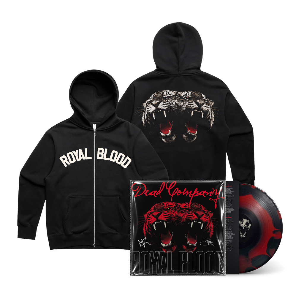 Dead Company | Zip Up Hoodie + Signed Deluxe Vinyl